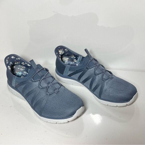 Skechers Coral Bliss Slip-ins Virtue Washable Mesh Sneakers - Picture 2 of 7